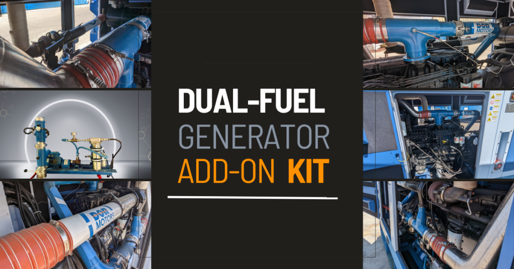 Dual-fuel generator add-on kit_Dor Motors